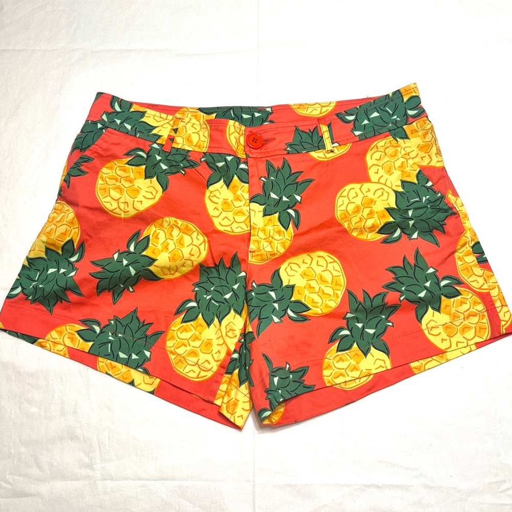 NWOT - Tracy Negoshian - Pineapple Shorts sz 12
